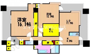 妹尾駅 徒歩2分 10階の物件間取画像